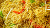 Singapore Vegetarian Chow Mein
