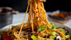 Mushroom Chow Mein
